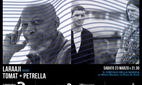 Laraaji e Tomat / Petrella al Circolo della musica di Rivoli (To) - sabato 23 marzo